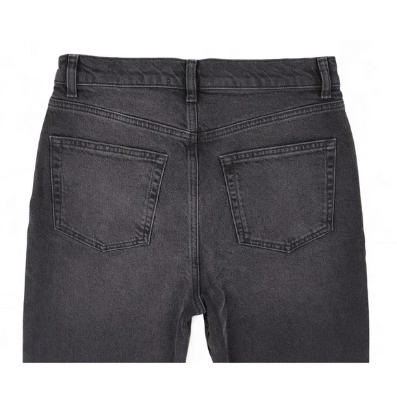 Reformation Peyton High Rise Bootcut Jeans Women 28 Black Straight Leg Denim NWT - Picture 5 of 15